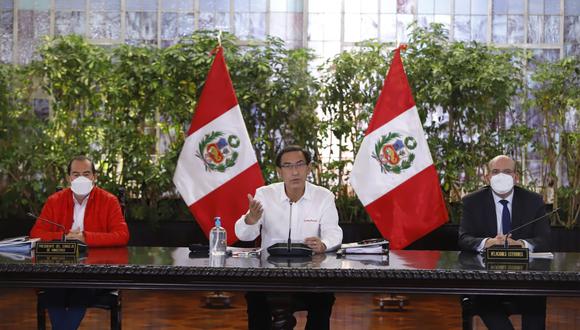 Martín Vizcarra es investigado por el fiscal Germán Juárez. (Presidencia)
