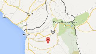 Sismo de 6.2 grados se registró en Tacna