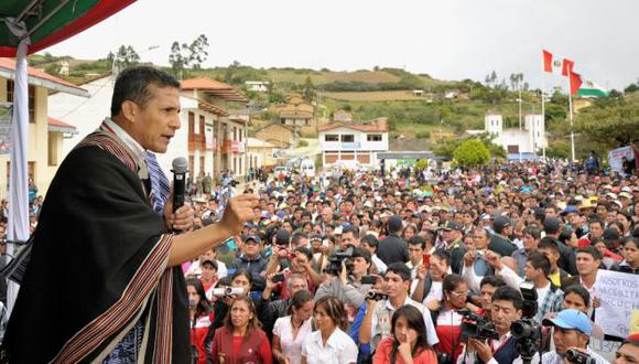 Ollanta Humala critica a alcaldes por ‘proyectos faraónicos’. (Presidencia Perú)