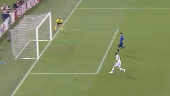 Lulic se perdió lo que pudo ser el tercer gol de Lazio ante Apollon. (Captura: YouTube)