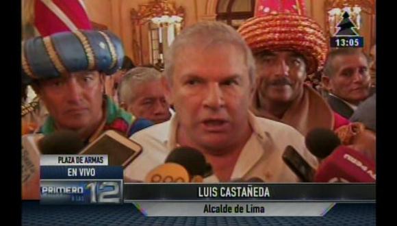 Luis Castañeda: “Si el Gobierno quiere bajar el peaje, que emita el decreto de urgencia respectivo”. (Captura de video)