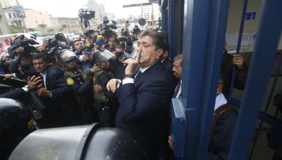 El ex jefe de Estado Alan García es investigado por presunto enriquecimiento ilícito. (Perú21)