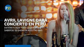 Avril Lavigne en Lima: conoce aquí la fecha del concierto y precio de las entradas