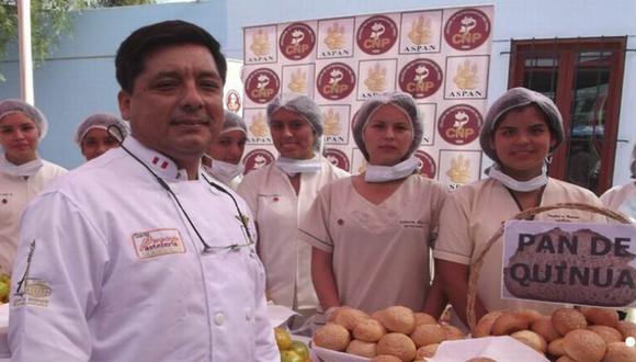 Pío Pantoja Soto, presidente de la Asociación Peruana de Empresarios de la Panadería y Pastelería, indicó que el promedio de consumo de pan al año es de 35 kilos. (FOTO: GEC)