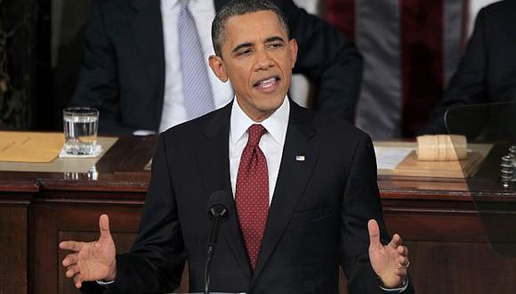 Barack Obama dio su discurso anual en el Congreso. (Reuters)