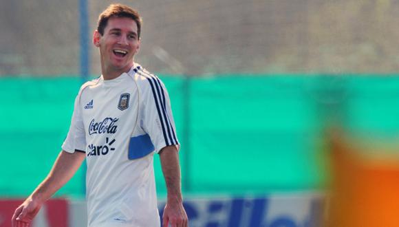 Messi es fijo en Bucarest. (AFP)