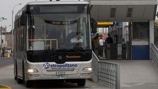 Desvían rutas en servicio regular B y Expreso 4 del Metropolitano debido a velatorio de Alan García