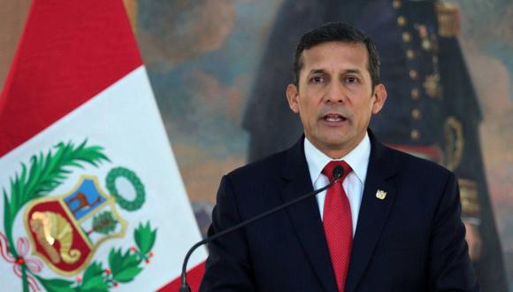 Solo el fallo de La Haya pudo hacer un paréntesis en la caída libre de Ollanta Humala en las encuestas. (Presidencia)