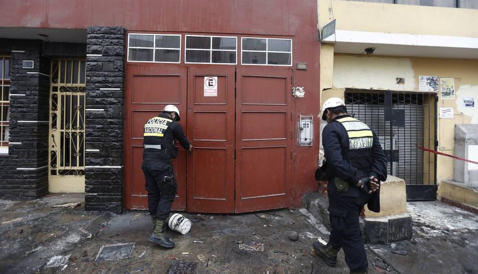 Reportan explosión en taller de pirotécnicos de San Martín de Porres. (Renzo Salazar)