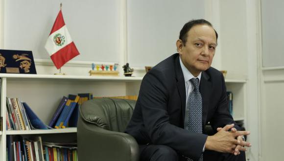 &quot;El fiscal tiene que hacer el esfuerzo por equilibrar el mandato de reserva&quot;, dijo Walter Gutiérrez.  (Piko Tamashiro/Perú21)
