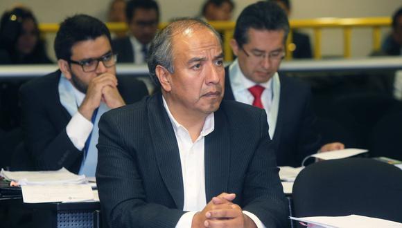 El detenido ex gobernador del Cusco, Jorge Acurio, es uno de los investigados en el caso. (Poder Judicial)