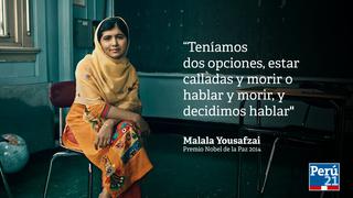 Malala Yousafzai: 9 frases de la Nobel de la Paz más joven de la historia
