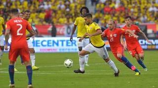 Colombia igualó 0-0 con Chile por las Eliminatorias Rusia 2018 [Fotos y video]