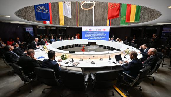 “XXIV reunión extraordinaria del Consejo Andino de Ministros de Relaciones Exteriores junto a los ministros y autoridades a cargo de la seguridad interna”