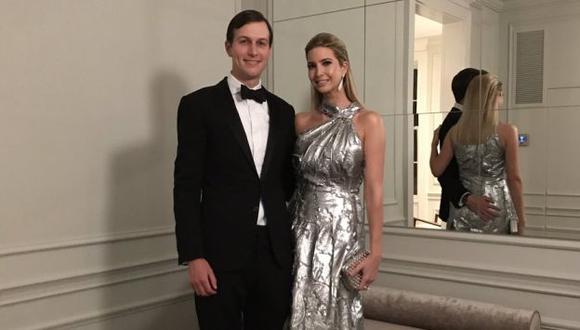 Ivanka Trump posteó una foto junto a su esposo, Jared Kushner en Twitter y de inmediato desató una gran polémica en dicha red social. (@IvankaTrump)