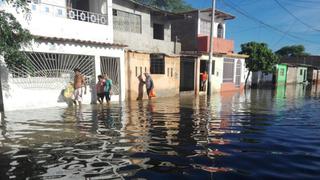 Un muerto y serios daños por las fuertes lluvias en la región Piura