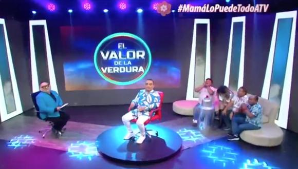 Jorge Benavides siendo entrevistado en El Valor de la Verdura (Captura de pantalla: ATV).