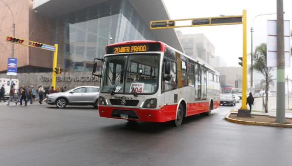 La Municipalidad de Lima señaló que el servicio 204 funciona de lunes a domingo desde las 5 a.m. hasta las 11 p.m.