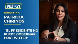 Patricia Chirinos: “No hay comunicación real entre el presidente y la premier”