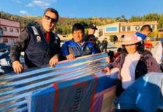 San Martín: entregan ayuda humanitaria a familias afectadas por vientos fuertes en Campanilla