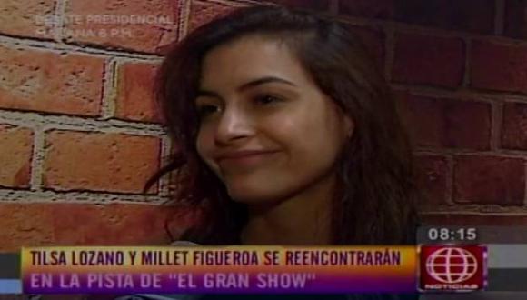 Milett Figueroa habló sobre presencia de Tilsa Lozano como jueza invitada en ‘El gran show’. (América Noticias)