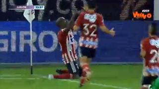Junior vs. Atlético Nacional: gol de Carmelo Valencia para el 1-0 del ‘Tiburón’ [VIDEO]