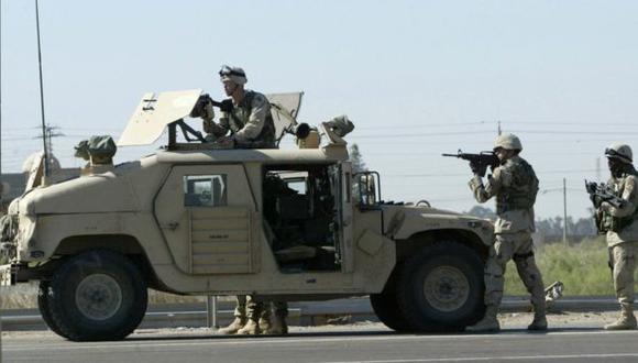 Estados Unidos tiene tropas desplegadas en Irak. Foto: EPA, vía BBC Mundo