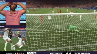 Real Madrid vs. Liverpool: Sergio Agüero y su reacción a la atajada de Thibaut Courtois