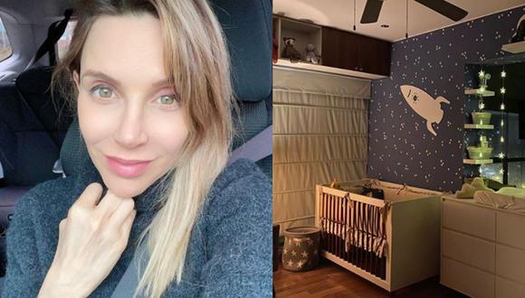 Juliana Oxenford decoró la habitación de su bebé. (Instagram)
