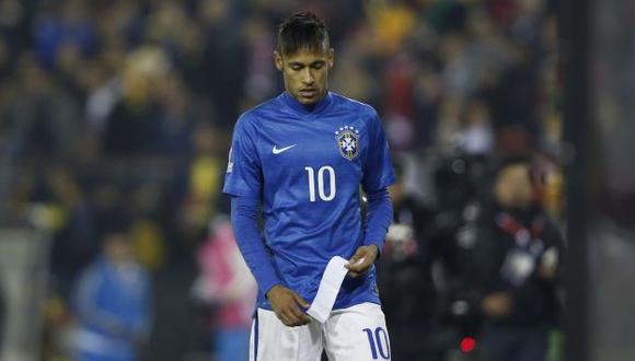 Neymar fue suspendido cuatro fechas en la Copa América 2014 por la Conmebol. (EFE)