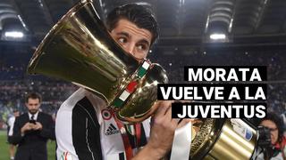 Regresa a Turín: Álvaro Morata llega cedido a la Juventus 