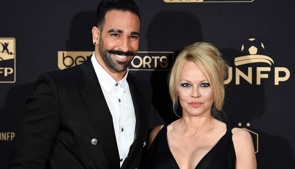 Pamela Anderson terminó su relación con Adil Rami y lo acusó de torturarla emocional y físicamente. (Foto: AFP/Instagram)