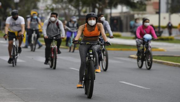 El uso de bicicletas ha aumentado este año (Foto: Violeta Ayasta/@photo.gec)