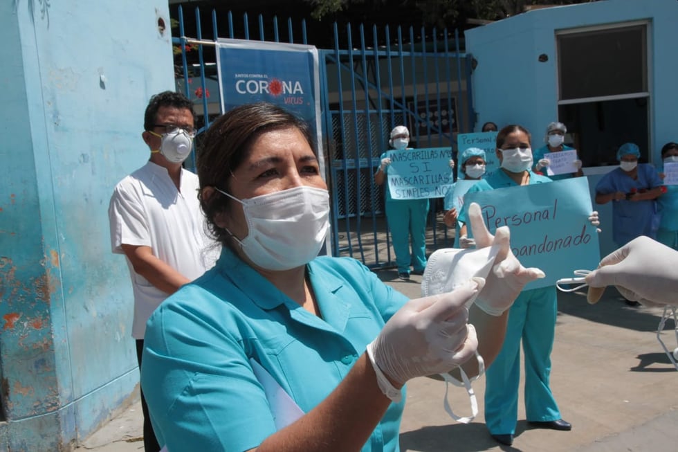 Coronavirus en Perú | Piura: Doctores y enfermeras del hospital ...