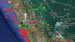 Perú registró 225 sismos sensibles durante el 2012