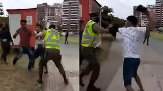 Chile deportará a venezolanos que atacaron a policía en el norte del país [VIDEO]