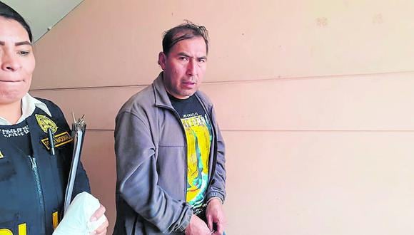 El PJ dictó 12 meses de prisión preventiva para Favio Huamán Gutiérrez.