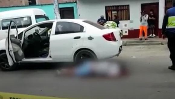 Jesús Carlos Pacheco Osco, de 33 años, fue asesinado. (Foto: Captura TV)