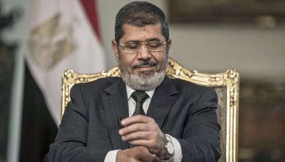Mohamed Morsi fue el primer presidente egipcio elegido libremente en las urnas. (AFP)