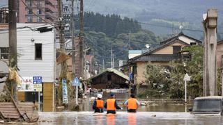 Evacuaciones masivas en Japón, 14 presuntas muertes en hogar de ancianos inundado [FOTOS]