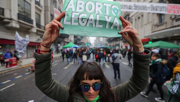 La Campaña Nacional por el Derecho al Aborto Legal, Seguro y Gratuito presentará en la tarde el proyecto de ley en el Congreso. (Foto: