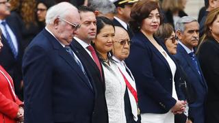 Keiko Fujimori asiste a condecoración a miembros de GEIN en Palacio de Gobierno