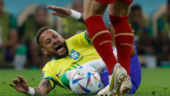 Neymar, adiós a la fase de grupos de Qatar 2022. (Foto: EFE)