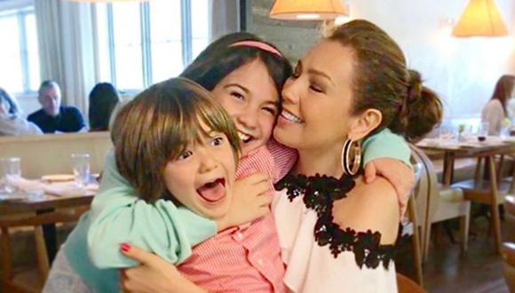 Mira el asombroso parecido de Thalía y su hija en las imágenes que publicó en Instagram (Instagram)