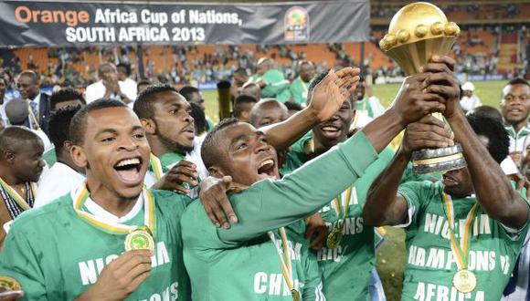 El último campeón de la Copa Africana de Naciones es Nigeria. (AFP)