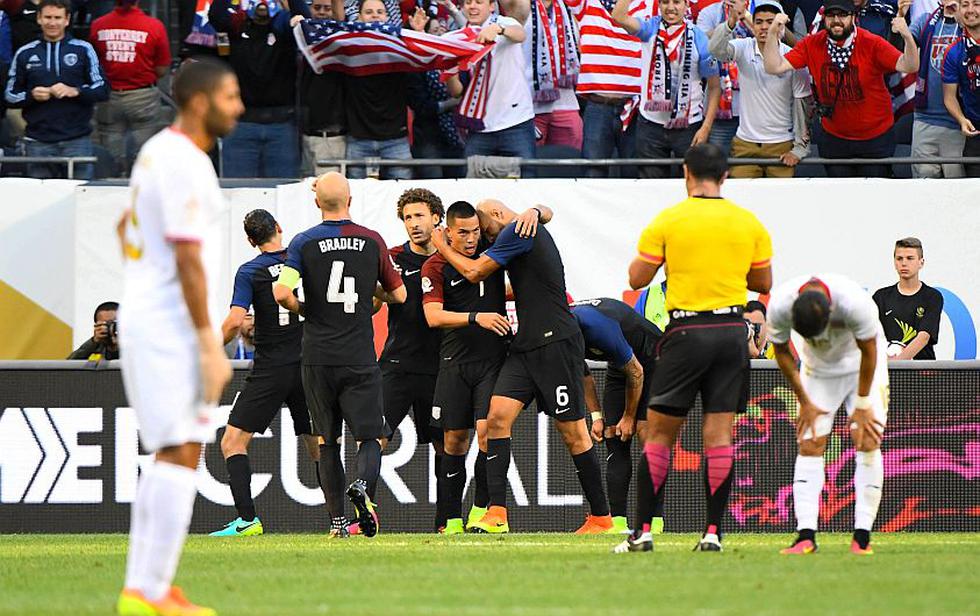 Estados Unidos goléo 4-0 a Costa Rica en partido por la Copa América Centenario. (Reuters)