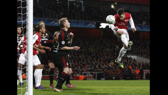Al Arsenal le faltó un gol. (Reuters)