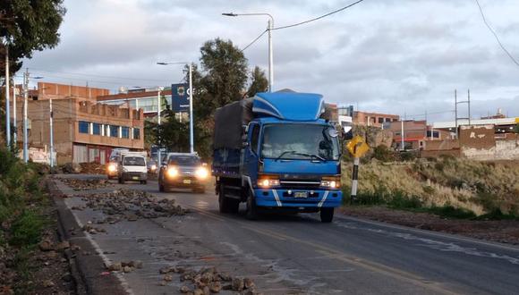 Las protestas en Puno están afectando a los conductores de Bolivia.  Foto/Difusión.