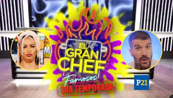 Se confirmó los nombres de los concursantes de “El Gran Chef Famosos 3”. (Foto: Latina TV)