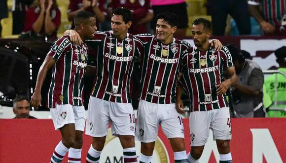 Fluminense derrotó 2-1 a Cerro Porteño. (Foto: Pablo PORCIUNCULA / AFP)